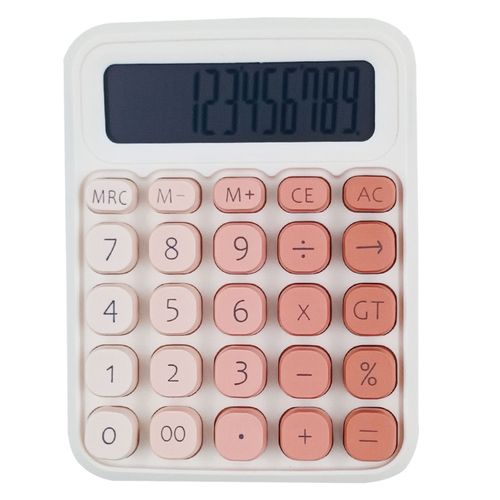Calculadora de Mesa 12 Dígitos Color 14x10cm em Plástico Alfacell