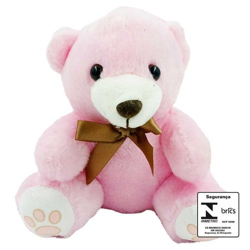 Urso de Pelúcia 13cm em Poliéster Fizzy