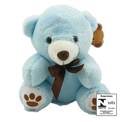Urso de Pelúcia 13cm em Poliéster Fizzy
