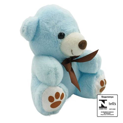 Urso de Pelúcia 13cm em Poliéster Fizzy