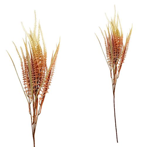 Haste Outonal C/ Capim Artificial 70cm em Plástico Bella Garden
