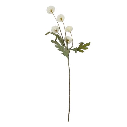 Haste Flor de Alho Artificial 50cm em Plástico Bella Garden