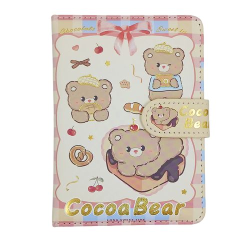Caderno de Anotação Urso 13,7x10,3cm em Papel Michael Judi