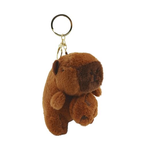 Chaveiro Capivara de Pelúcia 12cm em Poliéster Michael Judi