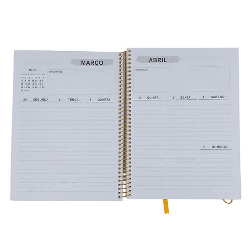 Planner 2026 Color 17,6x24cm em Papel Interponte