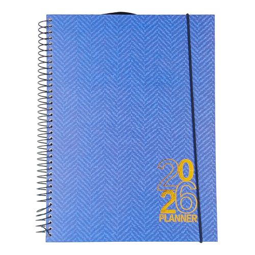 Planner 2026 Zig Zag 17,6x24cm em Papel Interponte