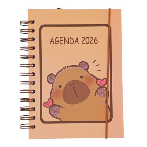 Agenda 2026 Bichinhos 12,9x17,9cm em Papel Interponte