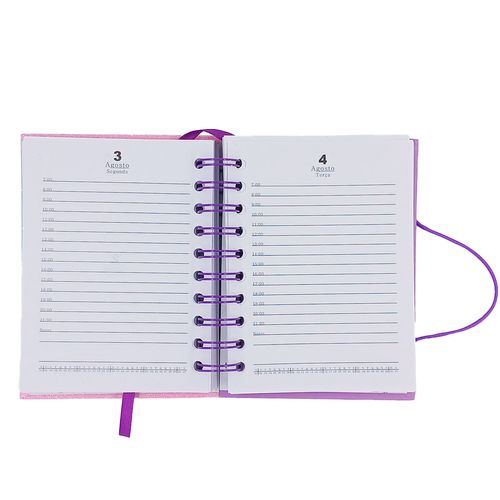 Agenda 2026 Glitter 10,5x14cm em Papel Interponte