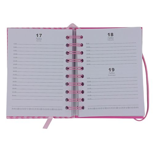 Agenda 2026 Trançado 10,5x14cm em Papel Interponte