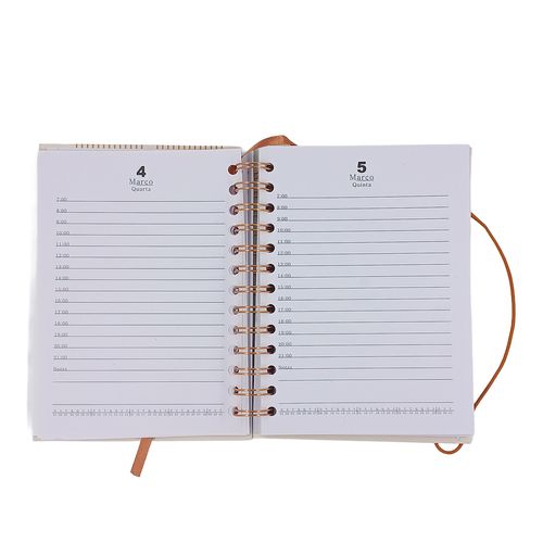 Agenda 2026 Folhas 12,9x17,9cm em Papel Interponte