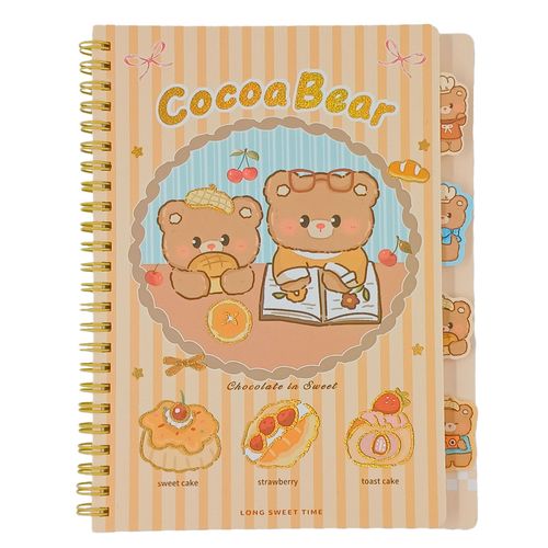 Caderno de Anotação Urso 21,2x16,2cm em Papel Michael Judi