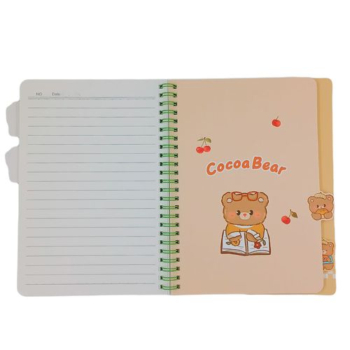 Caderno de Anotação Urso 21,2x16,2cm em Papel Michael Judi