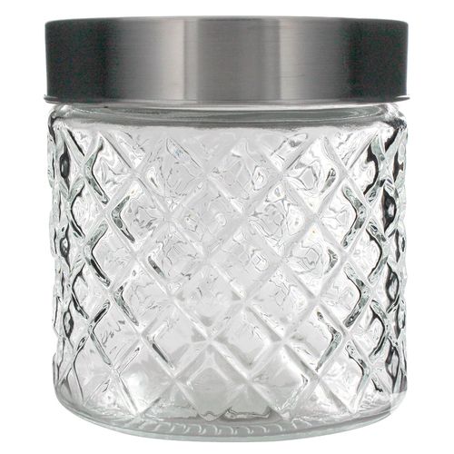 Pote Losango C/ Tampa 750ml em Vidro Livon