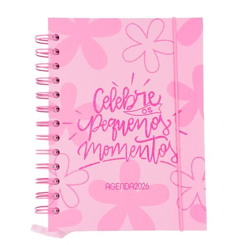Agenda 2026 Frases 12,9x17,9cm em Papel Interponte