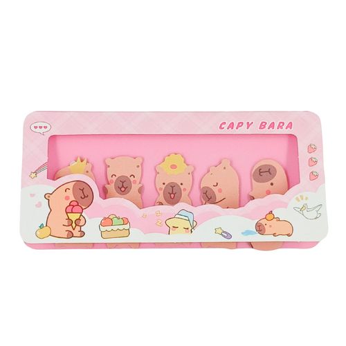 Bloco de Anotação Autoadesivo Capivara 14,5cm em Papel Livon