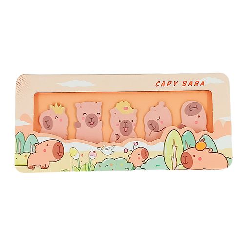 Bloco de Anotação Autoadesivo Capivara 14,5cm em Papel Livon