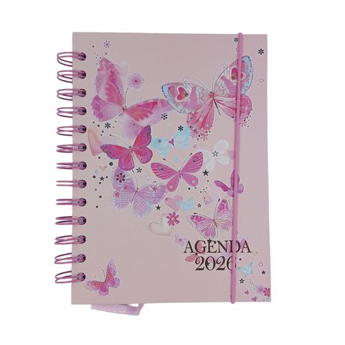 Agenda 2026 Borboleta 12,9x17,9cm em Papel Interponte