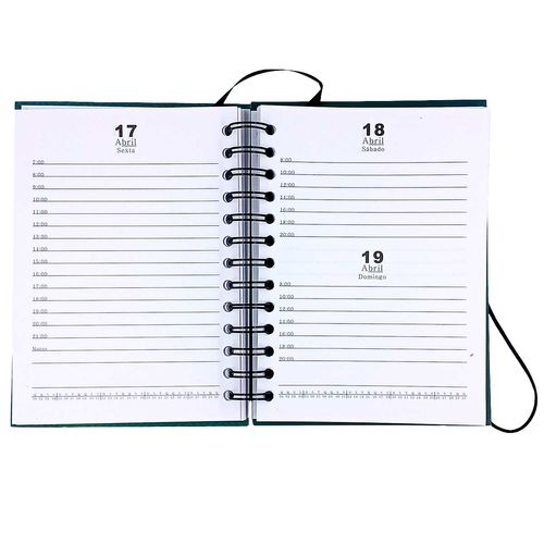 Agenda 2026 Zig Zag 10,5x14cm em Papel Interponte