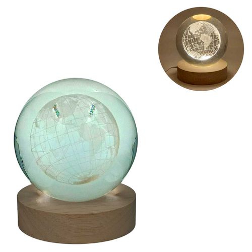 Luminária Globo LED Decorativa 6cm em Vidro Charti