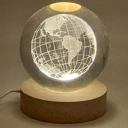 Luminária Globo LED Decorativa 6cm em Vidro Charti