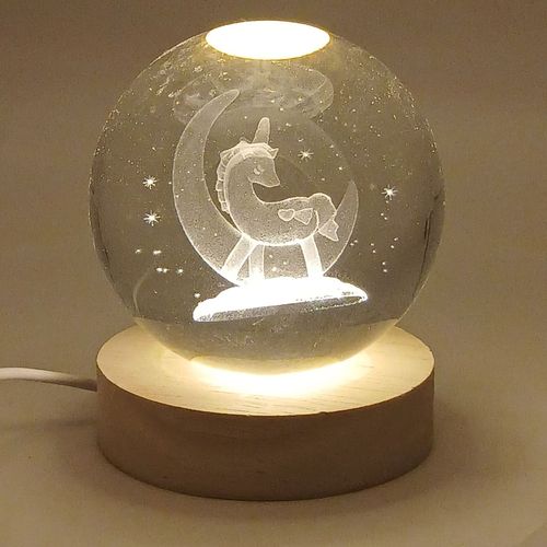 Luminária Globo LED Decorativa 6cm em Vidro Charti