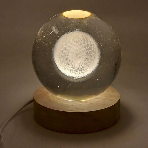Luminária Globo LED Decorativa 6cm em Vidro Charti