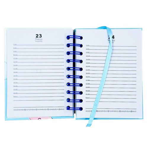Agenda 2026 Mundo 10,5x14cm em Papel Interponte