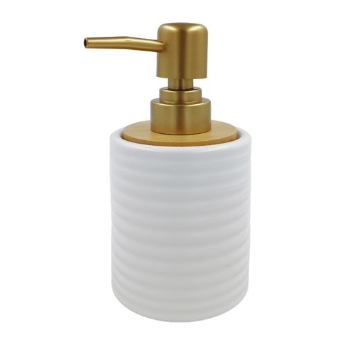 Kit Banheiro C/ Suporte 3 Peças em Porcelana Amigold