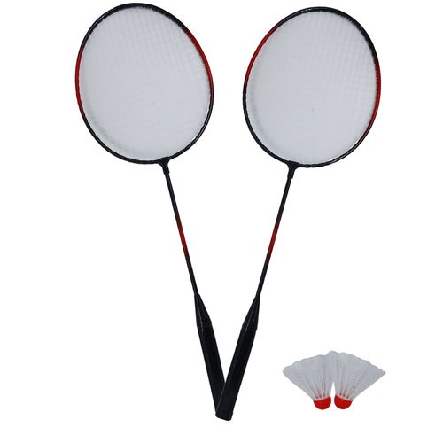 Kit Badminton 5 Peças em Aço Carbono Amigold