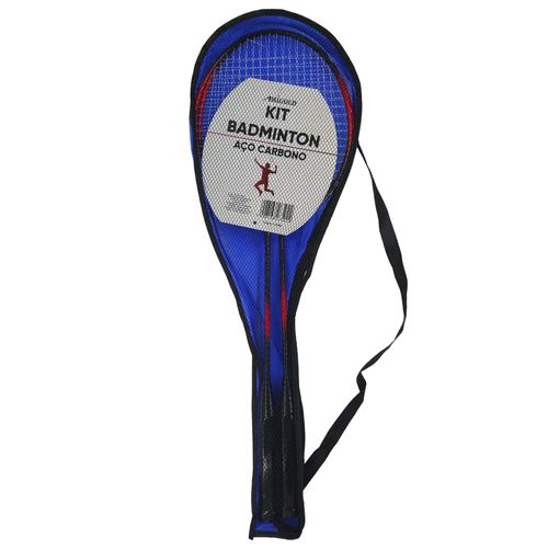 Kit Badminton 5 Peças em Aço Carbono Amigold