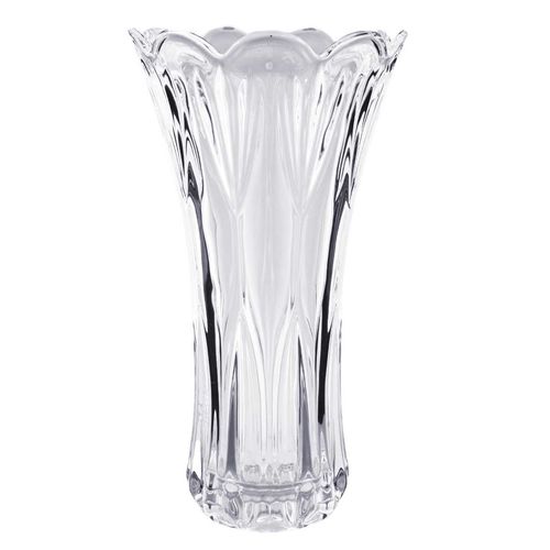 Vaso Cristal Decorativo 12x23cm em Vidro Kehome