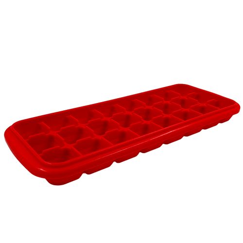 Forma de Gelo C/ Tampa 24x9,5cm em Silicone Fu Xing