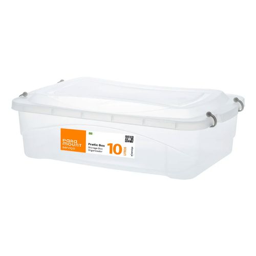 Caixa Organizadora Pratic Box 10L em Plástico Paramount