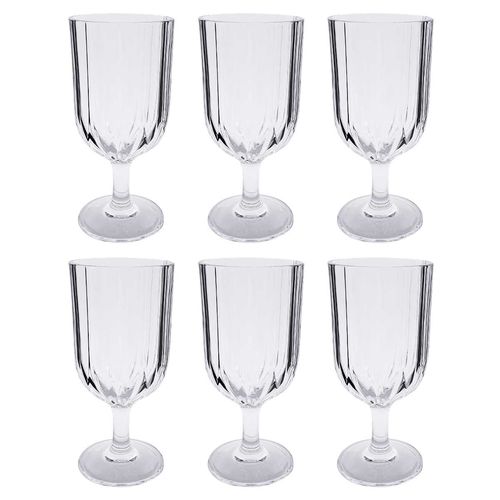 Jogo de Taças Refinatto 6 Peças 330ml em Vidro Fullfit