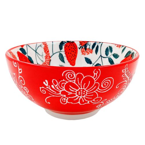 Bowl Frutas 13,5cm em Cerâmica Lila Cosméticos