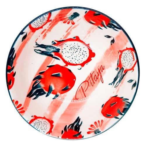 Bowl Frutas 13,5cm em Cerâmica Lila Cosméticos