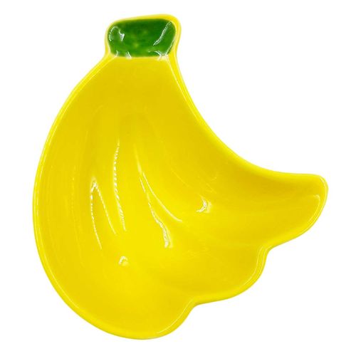 Bowl Banana 10x3,5cm em Cerâmica Lila Cosméticos