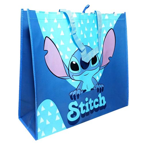 Sacola Reutilizável Stitch 45x50cm em Plástico Taimes