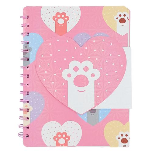 Bloco de Anotação Patinhas 24x16cm em Papel Megagift
