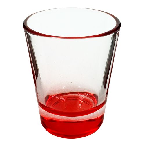 Jogo de Copos Smooth Color Shot 6 Peças 50ml em Vidro Kehome