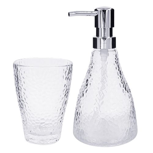 Kit Banheiro Ice 3 Peças em Vidro NewWay