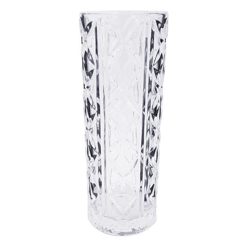 Vaso Decorativo 24,5X9,5cm em Vidro Moment