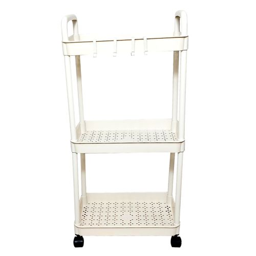Estante Organizadora C/ Rodas 71x35cm em Plástico Moment