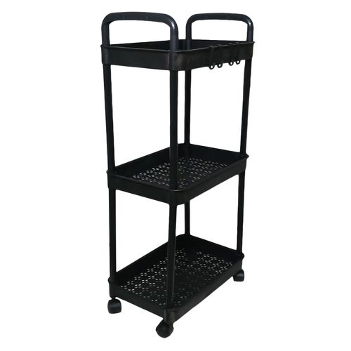 Estante Organizadora C/ Rodas 71x35cm em Plástico Moment
