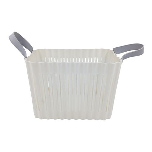 Cesto Organizador C/ Alça 26,5x18cm em Plástico Livon