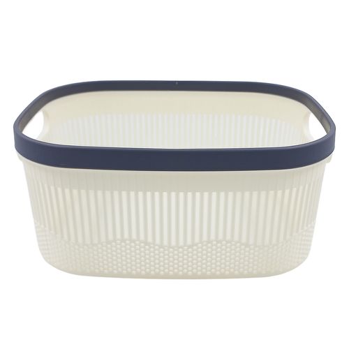 Cesto Organizador C/ Alça 22x16cm em Plástico Livon