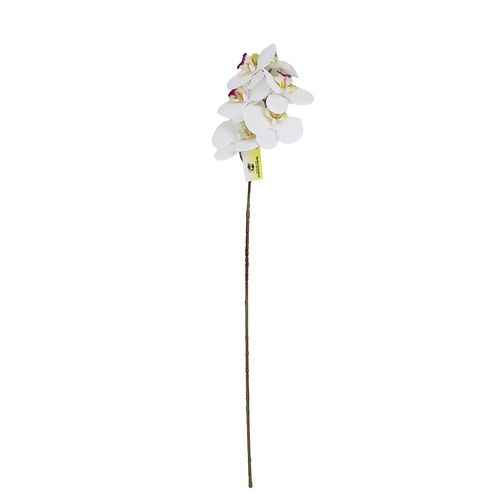 Haste Orquídea Artificial 68cm em Plástico Bella Garden