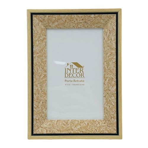 Porta Retrato Decorativo 10x15cm em Plástico Interponte