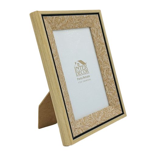 Porta Retrato Decorativo 10x15cm em Plástico Interponte