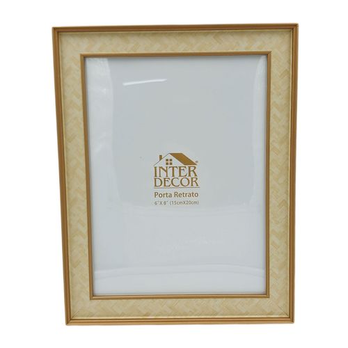 Porta Retrato Decorativo 15x20cm em Plástico Interponte